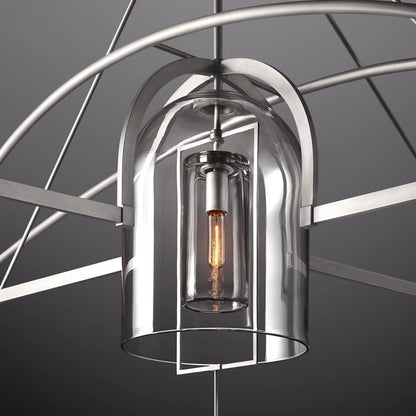 Fulcrum Round Chandelier