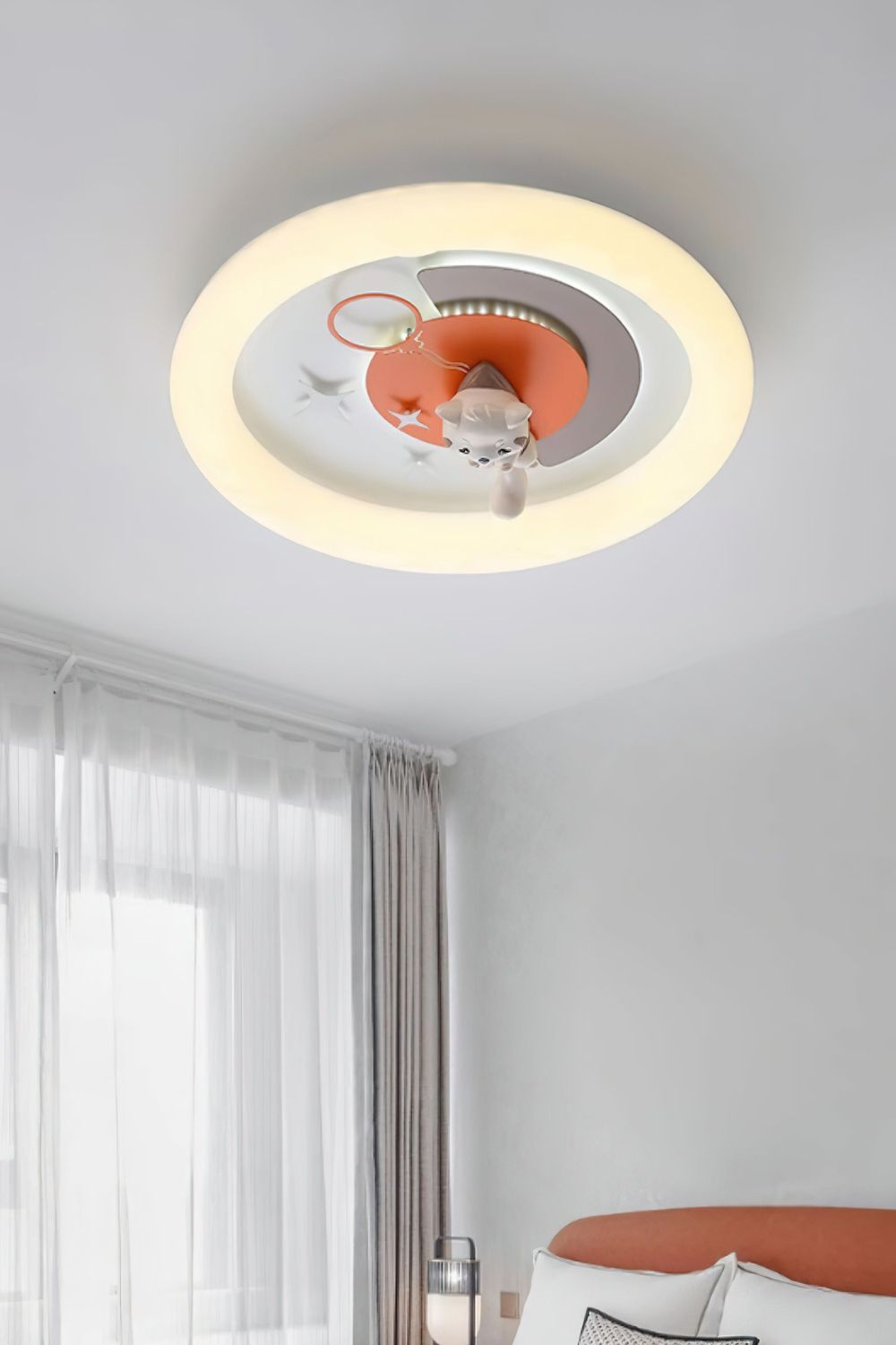 Fun Cartoon Ceiling Lamp - view 2 | morylighting