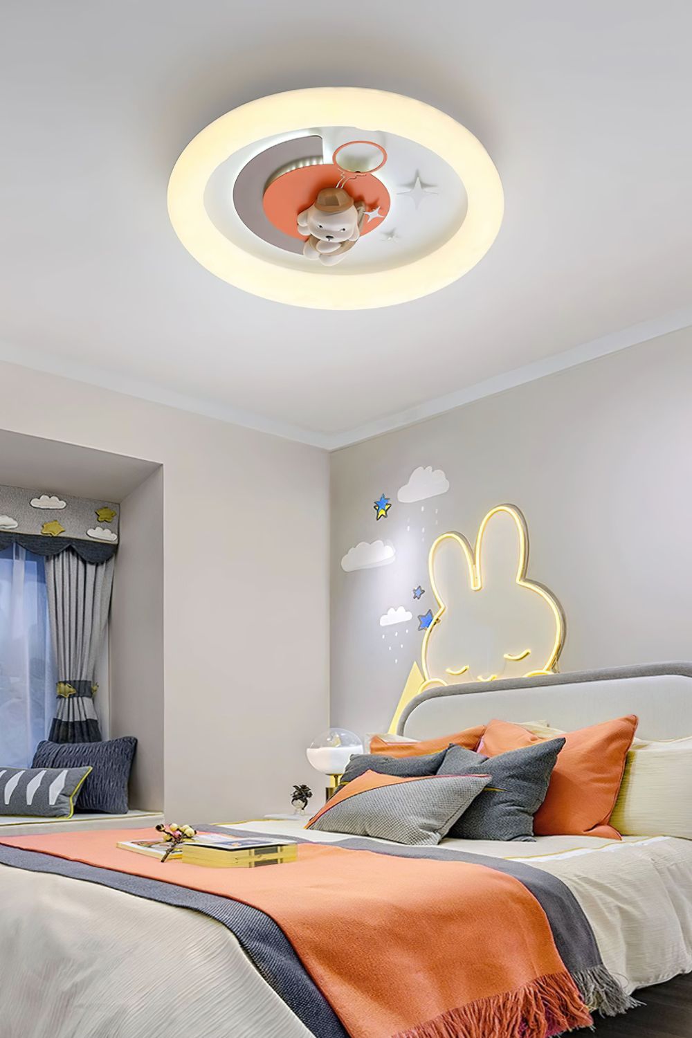 Fun Cartoon Ceiling Lamp - view 4 | morylighting