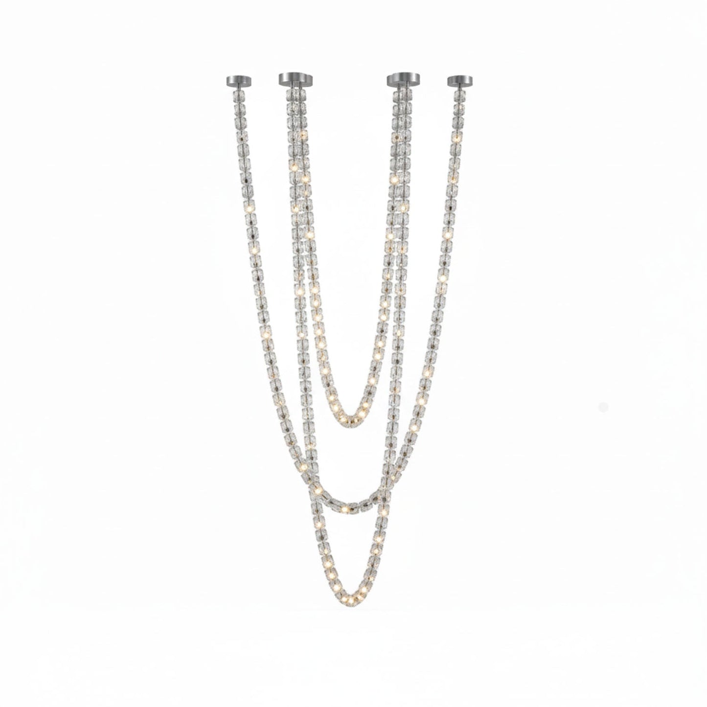Gabriel Chrome Crystal Chandelier