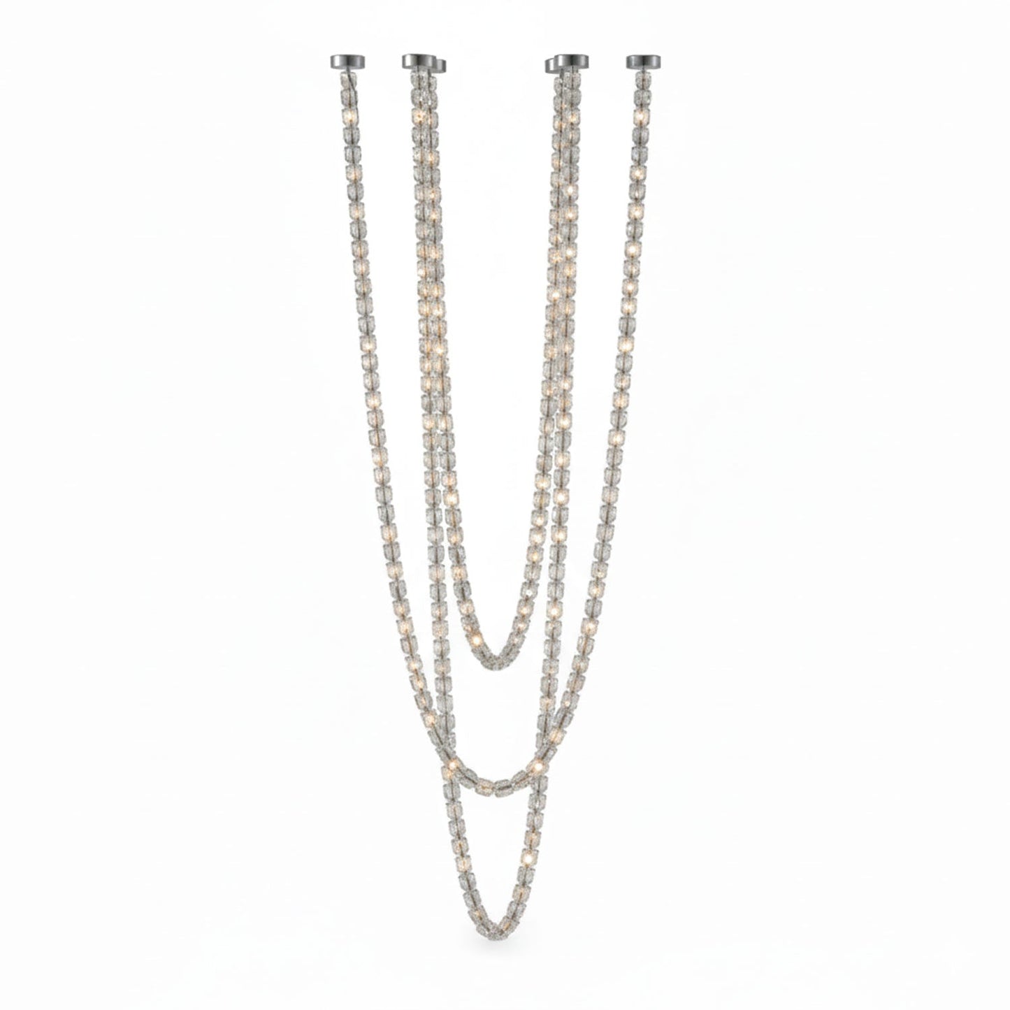 Gabriel Chrome Crystal Chandelier