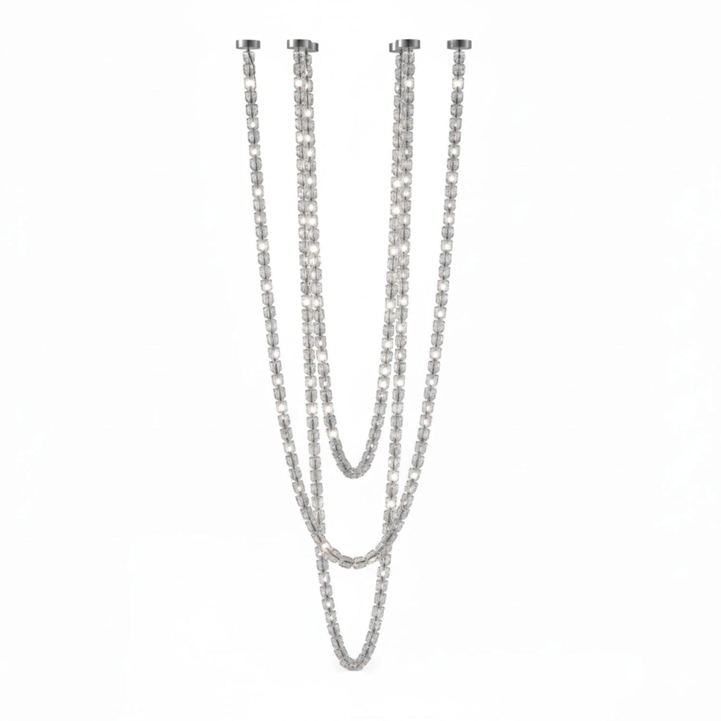 Gabriel Chrome Crystal Chandelier