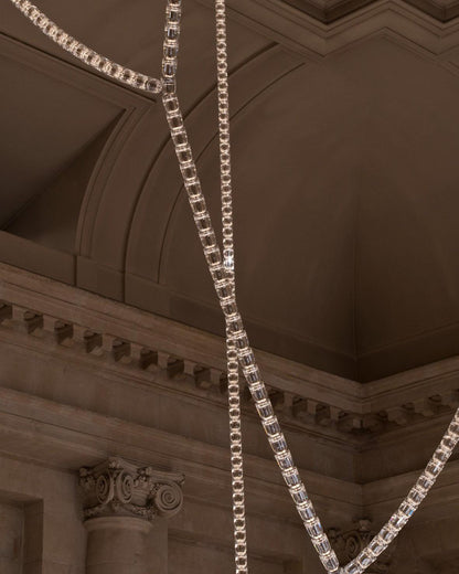 Gabriel Chrome Crystal Chandelier