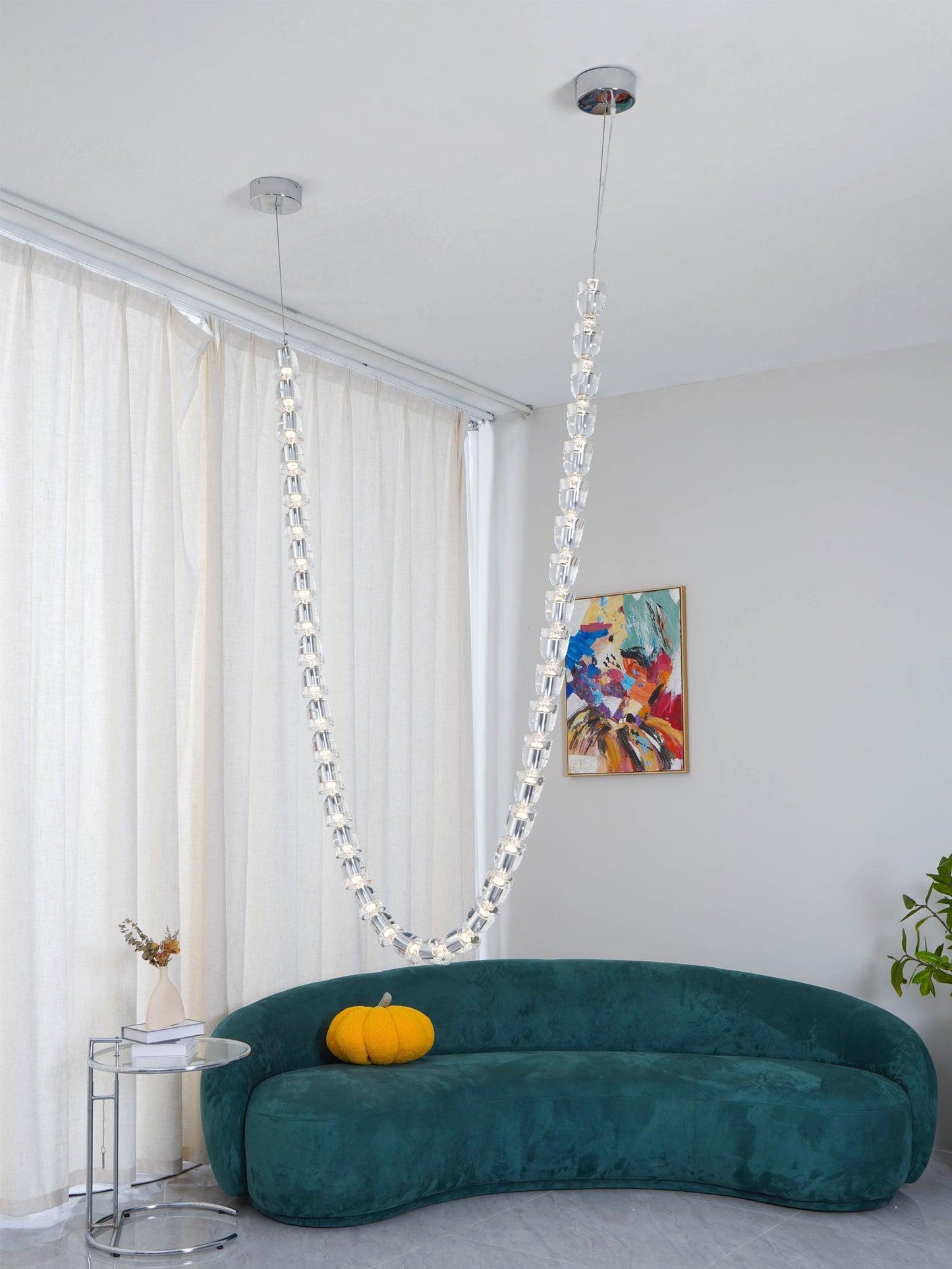 Gabriel Chrome Crystal Chandelier