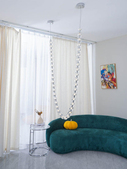 Gabriel Chrome Crystal Chandelier