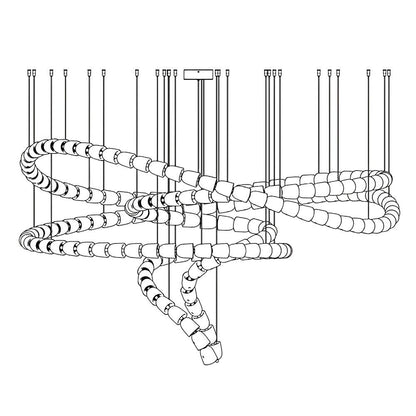 Gabriel Chrome Crystal Chandelier