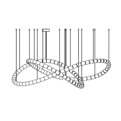 Gabriel Chrome Crystal Chandelier