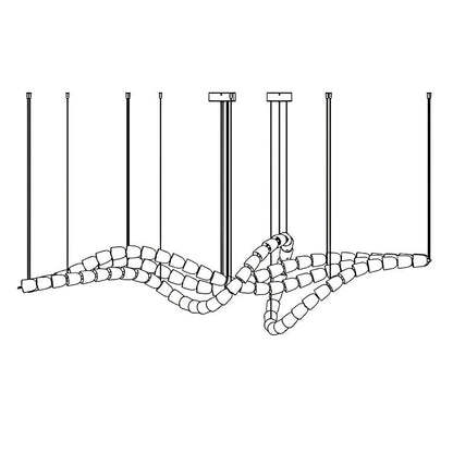 Gabriel Chrome Crystal Chandelier