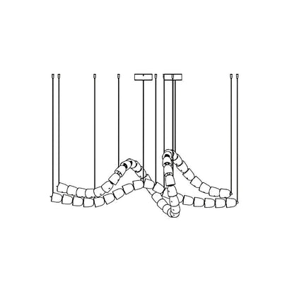 Gabriel Chrome Crystal Chandelier