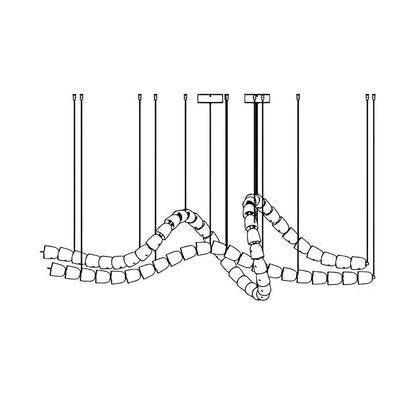 Gabriel Chrome Crystal Chandelier