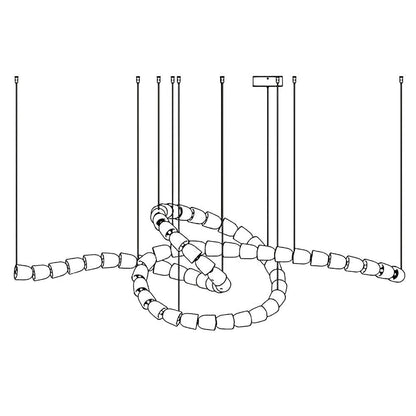 Gabriel Chrome Crystal Chandelier