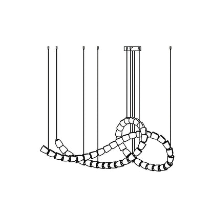 Gabriel Chrome Crystal Chandelier