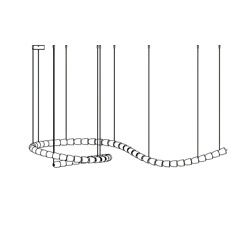 Gabriel Chrome Crystal Chandelier