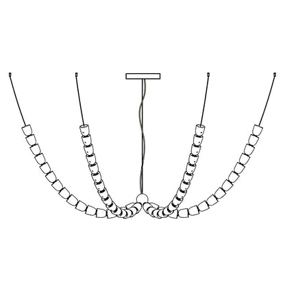Gabriel Chrome Crystal Chandelier