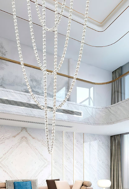 Gabriel Chrome Crystal Chandelier