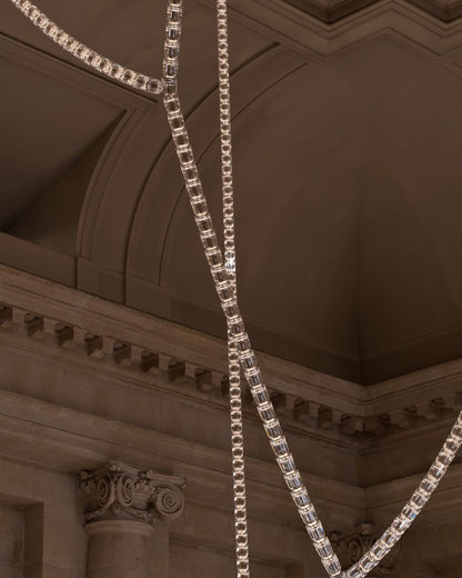 Gabriel Chrome Crystal Chandelier