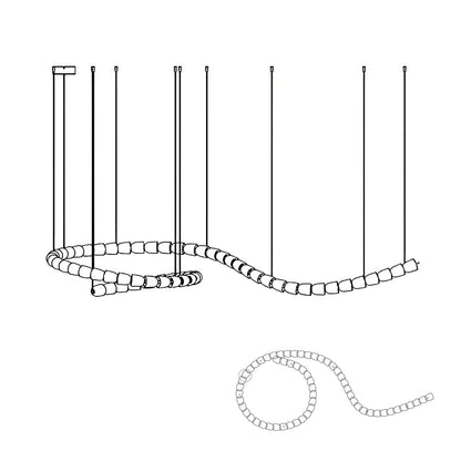 Gabriel Chrome Crystal Chandelier