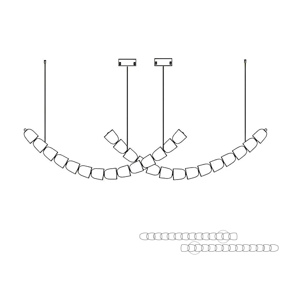 Gabriel Chrome Crystal Chandelier
