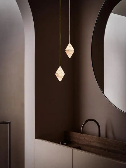 Gem Alabaster  Pendant