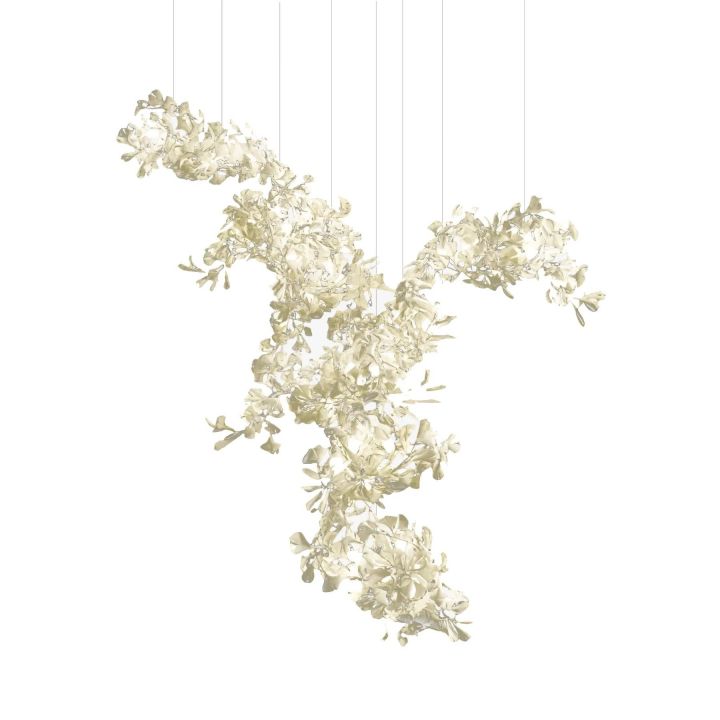 Gingko Combination Chandelier - Morylighting