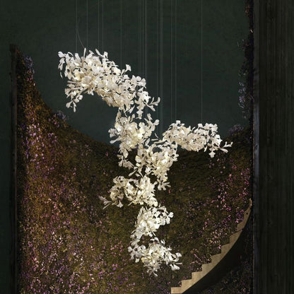 Gingko Combination Chandelier - Morylighting