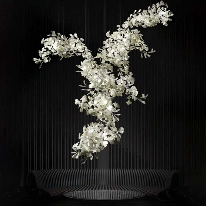 Gingko Combination Chandelier - Morylighting