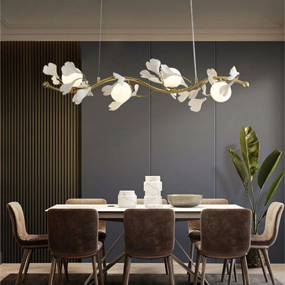 Gingko Glass Chandelier - Morylighting