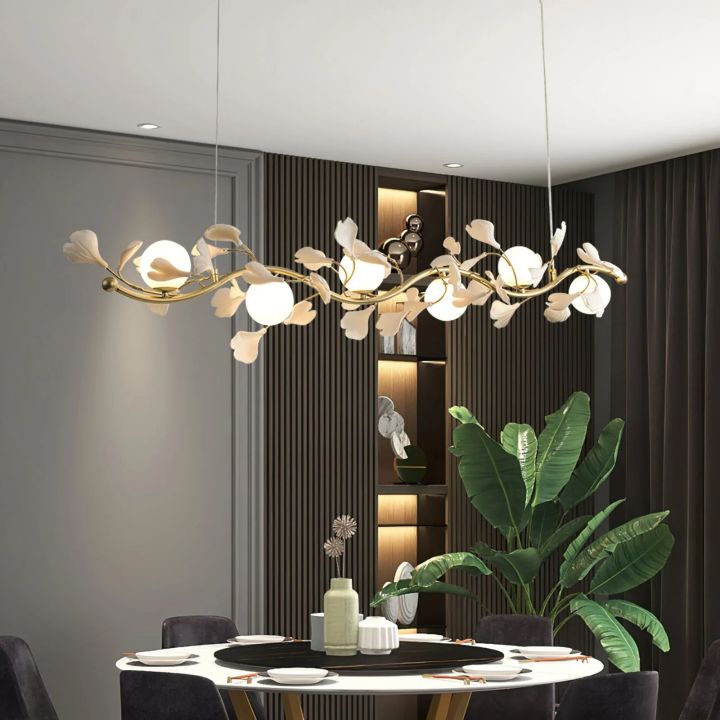 Gingko Glass Chandelier - Morylighting