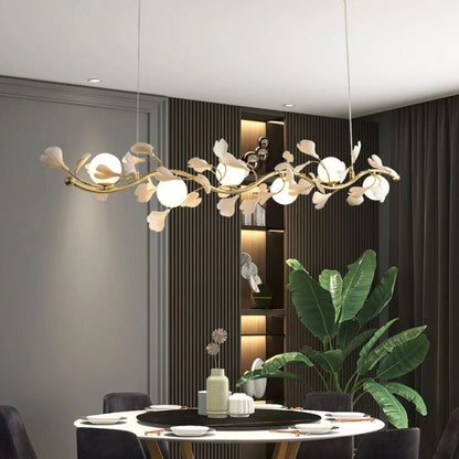 Gingko Glass Chandelier - Morylighting