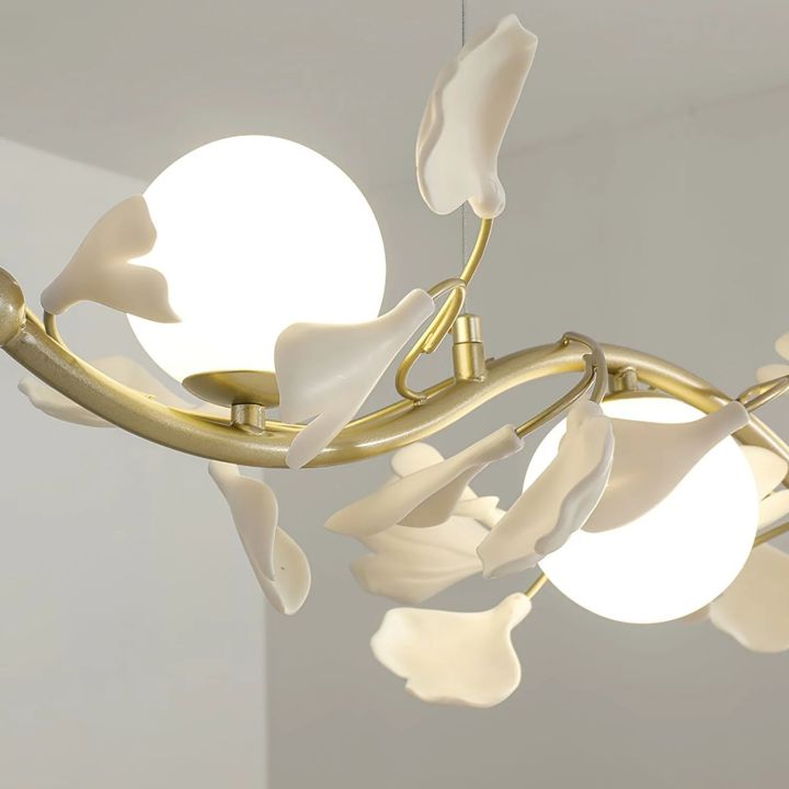 Gingko Glass Chandelier - Morylighting