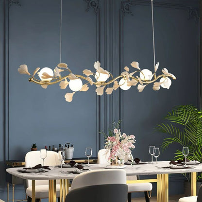 Gingko Glass Chandelier - Morylighting