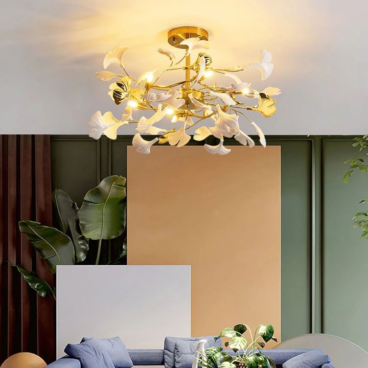 Gingko Luxury Chandelier Style B - Morylighting