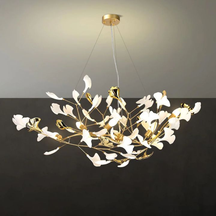 Gingko Luxury Chandelier Style D - Morylighting