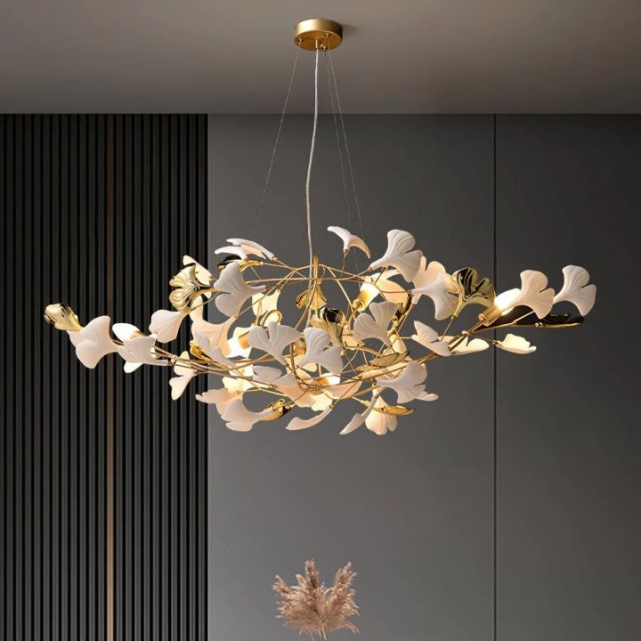 Gingko Luxury Chandelier Style D - Morylighting