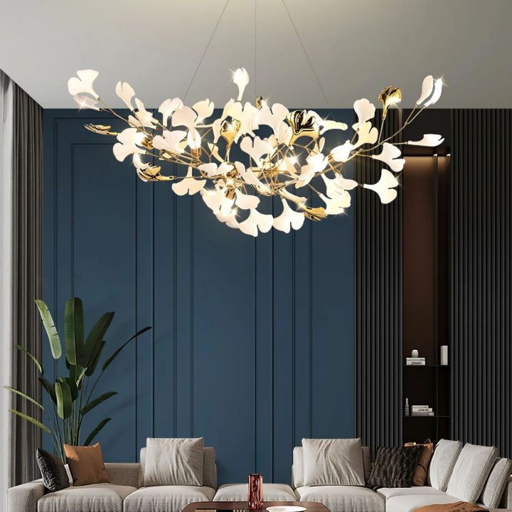 Gingko Luxury Chandelier Style D - Morylighting