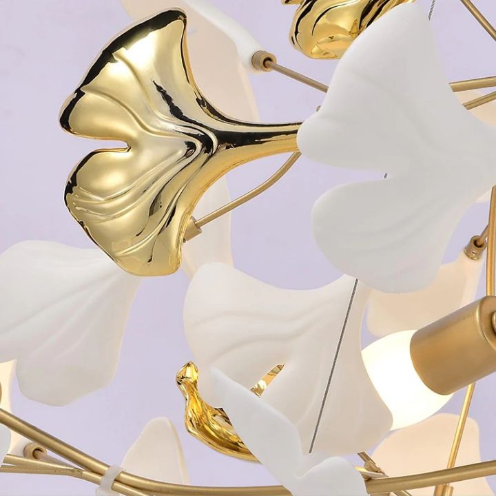 Gingko Luxury Chandelier Style D - Morylighting