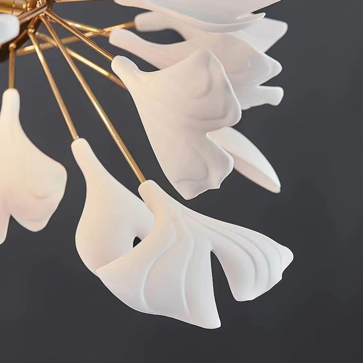 Gingko Luxury Chandelier Style E - Morylighting