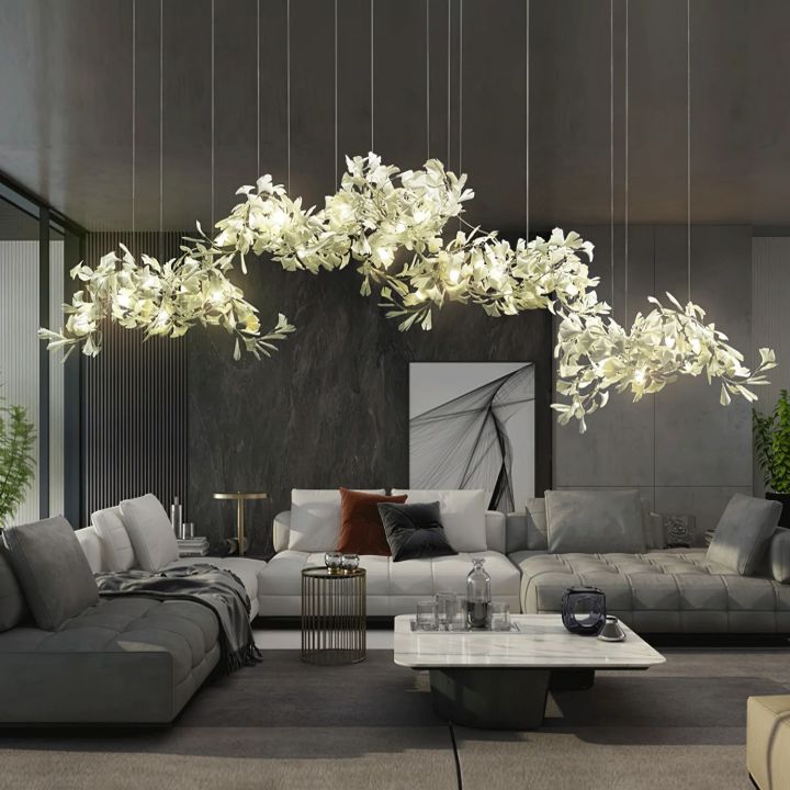 Gingko Luxury Chandelier Style H - Morylighting