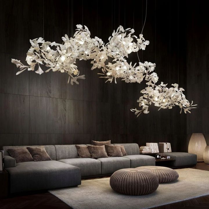 Gingko Luxury Chandelier Style H - Morylighting