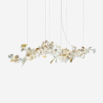 Gingko Ceramic Branch Chandelier E