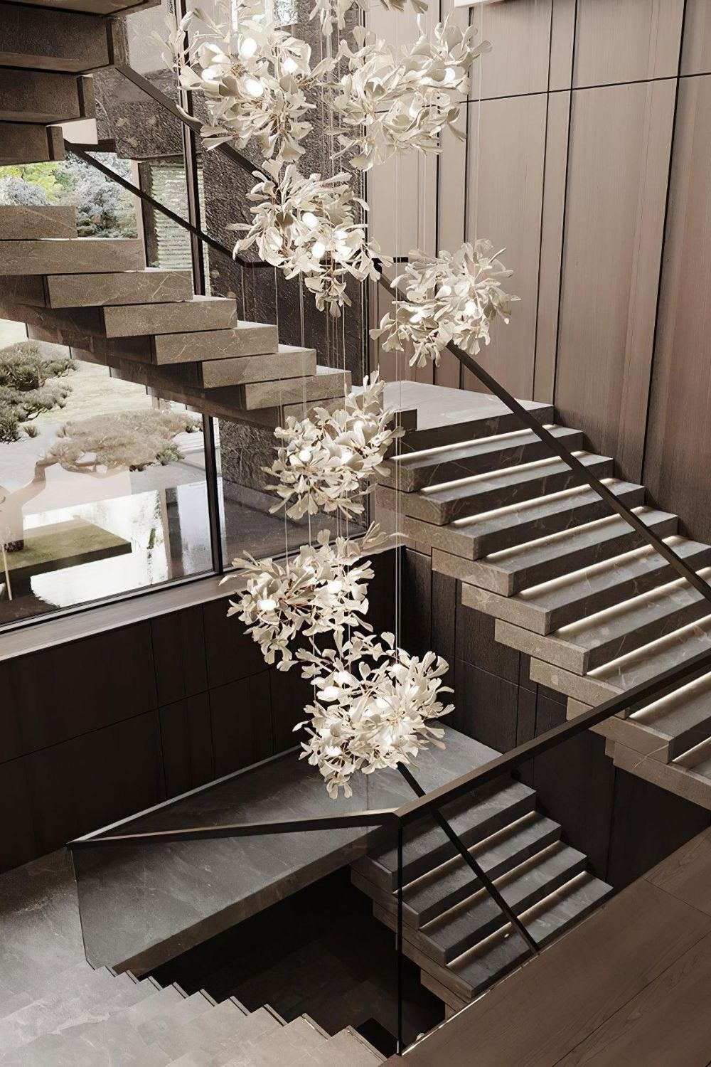 Gingko Chandelier F - morylighting