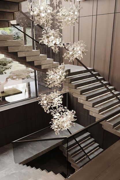 Gingko Chandelier F - morylighting