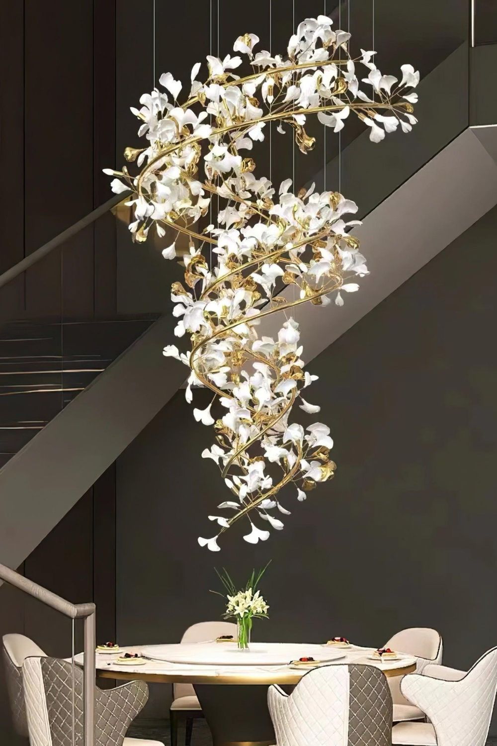 Gingko Chandelier F - morylighting