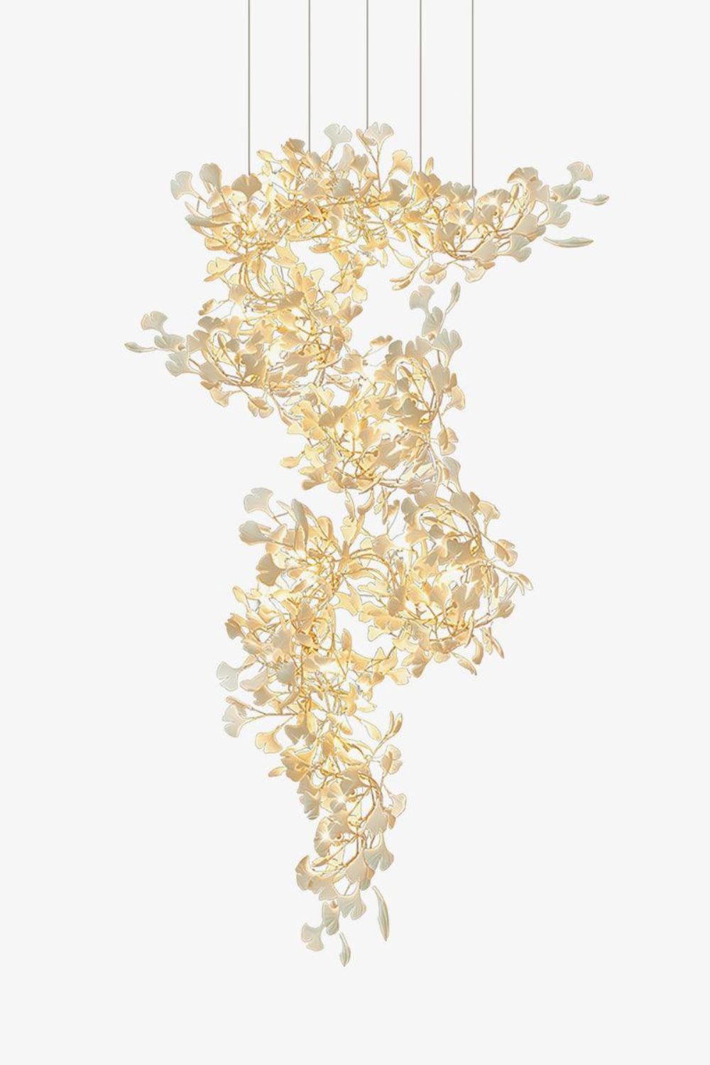 Gingko Chandelier F - morylighting
