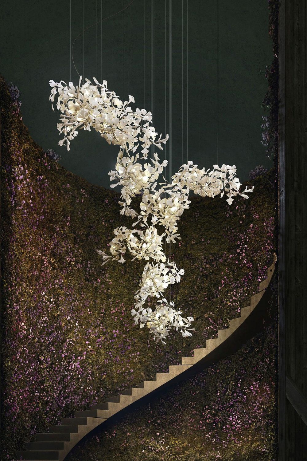 Gingko Chandelier F - morylighting