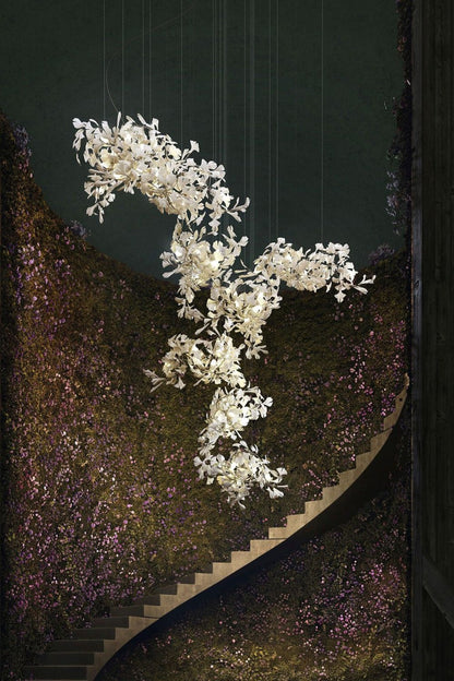 Gingko Chandelier F - morylighting