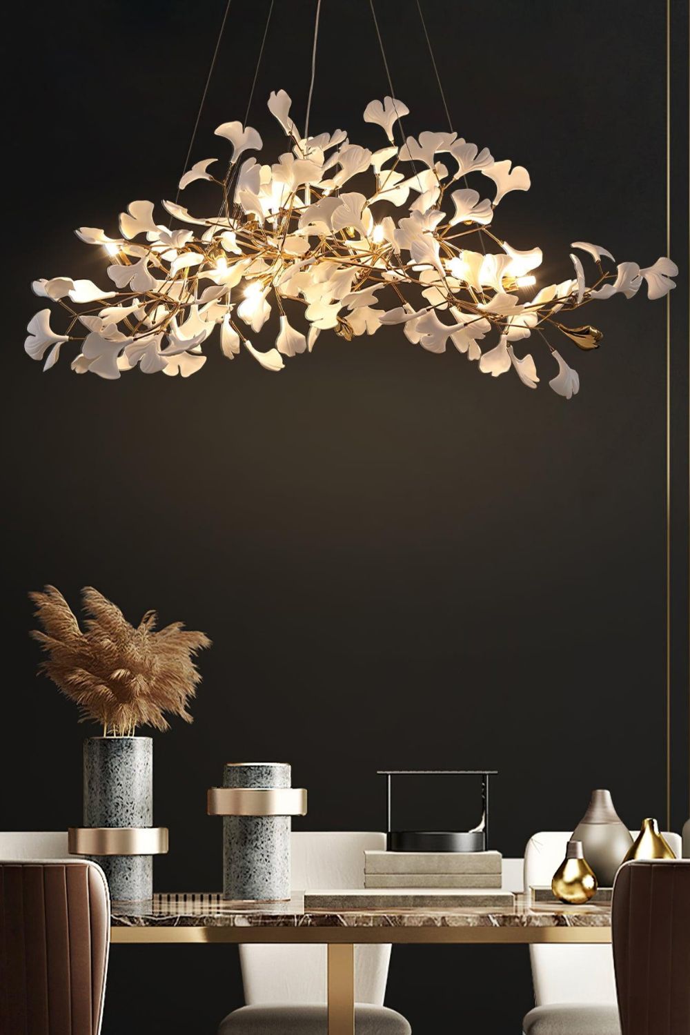 Gingko Chandelier N - morylighting