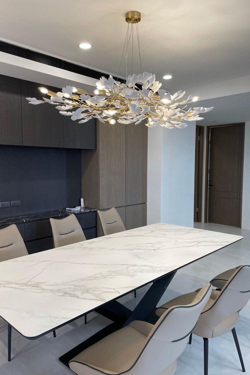 Gingko Chandelier N - morylighting