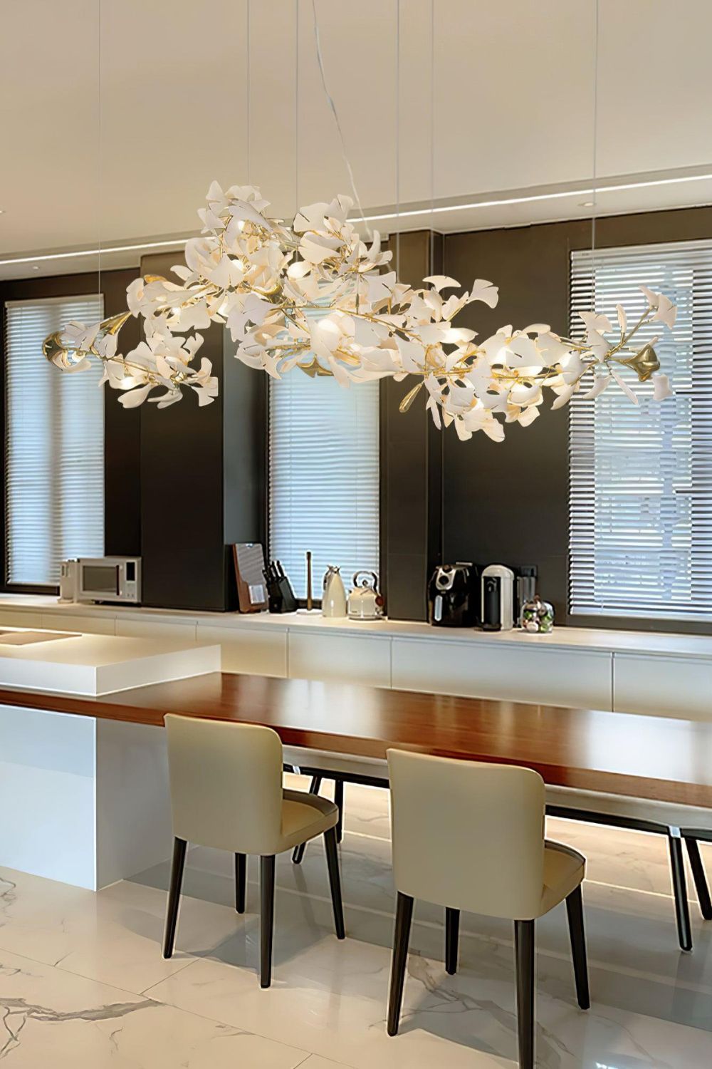 Gingko Chandelier N - morylighting