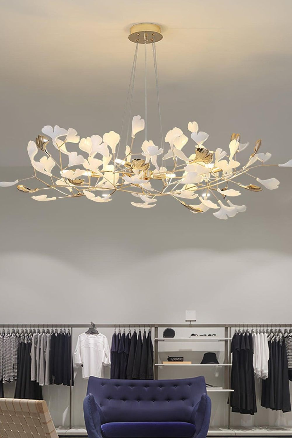 Gingko Chandelier N - morylighting